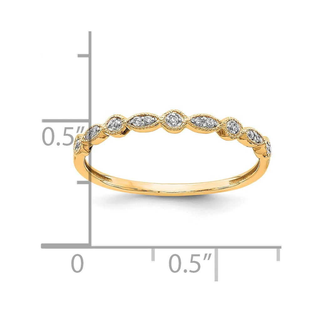 10K Yellow Gold 10K Diamond Ring