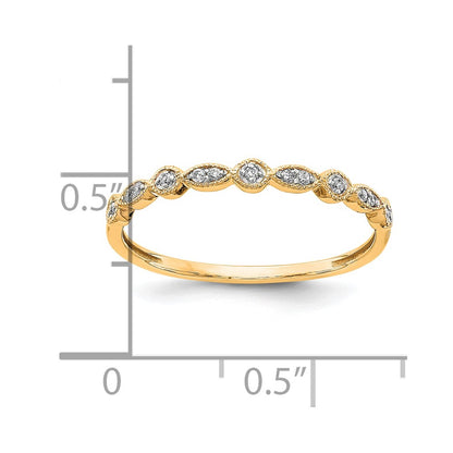 10K Yellow Gold 10K Diamond Ring