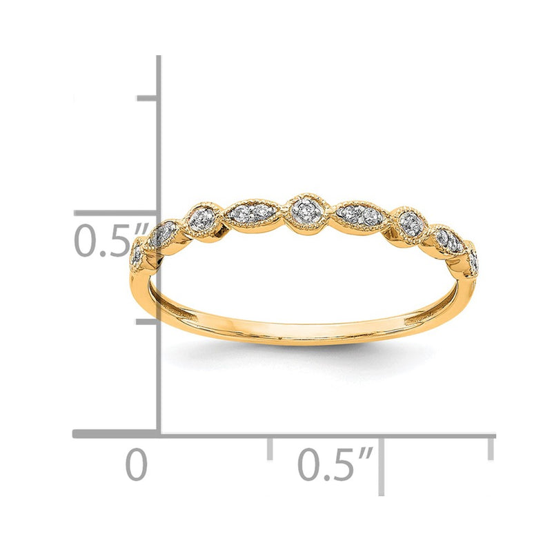 10K Yellow Gold 10K Diamond Ring