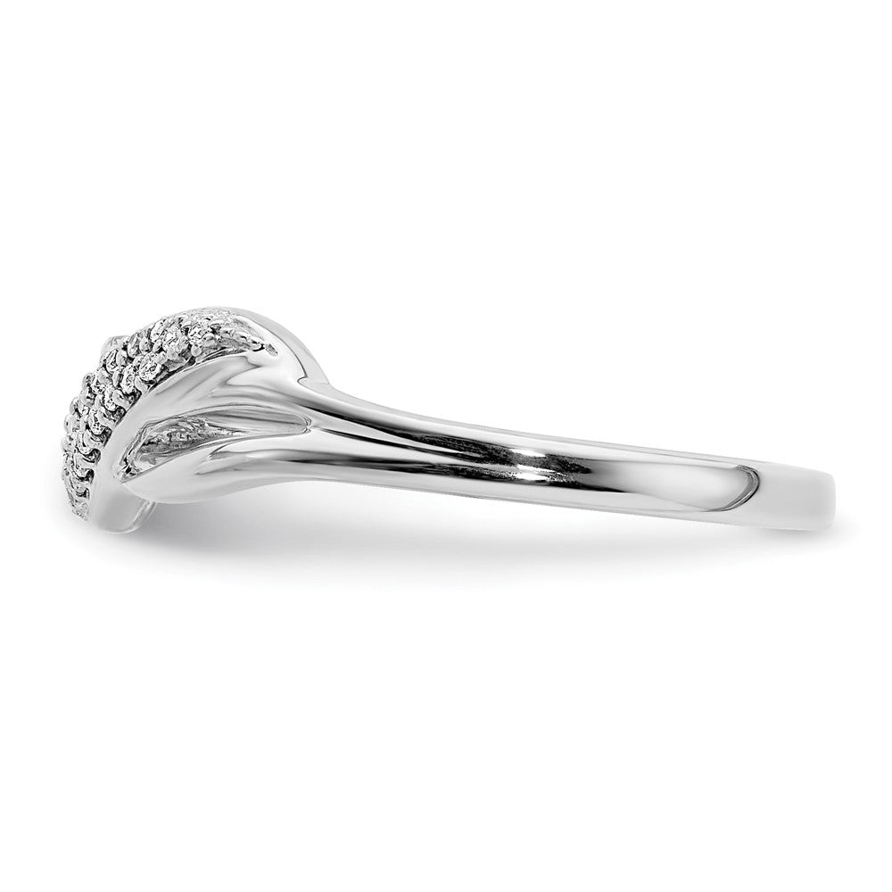 14K White Gold Diamond Fashion Ring