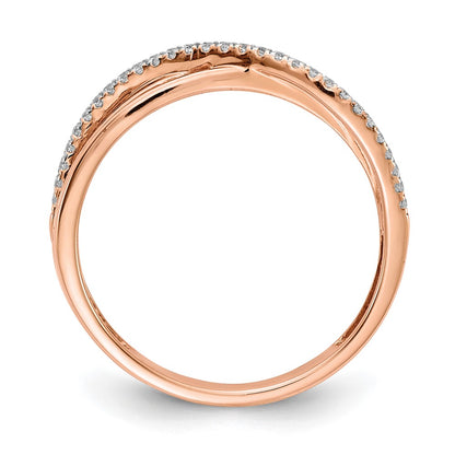 14K Rose Gold Diamond Ring