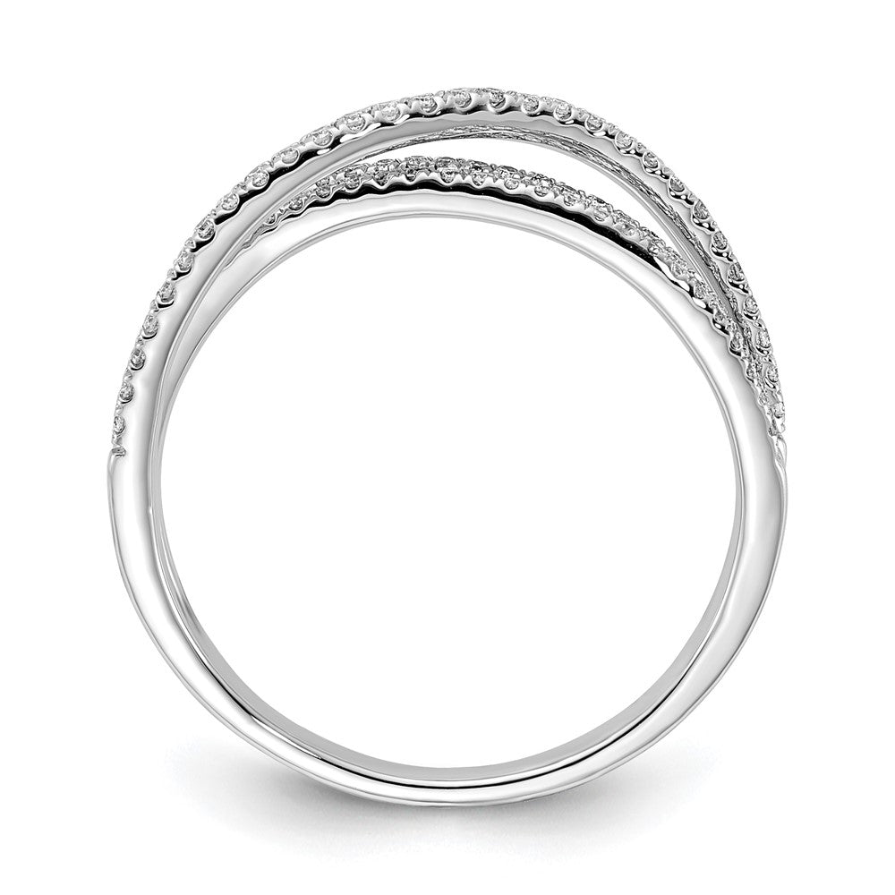 14K White Gold Diamond Ring