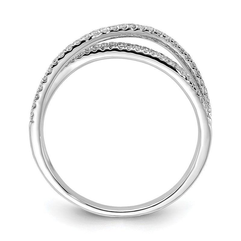 14K White Gold Diamond Ring