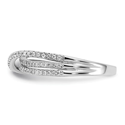 14K White Gold Diamond Ring