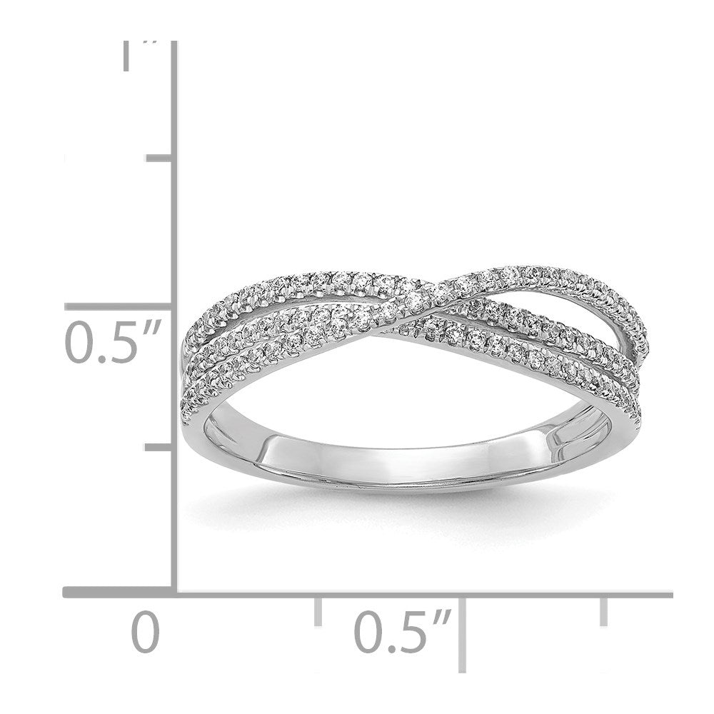 14K White Gold Diamond Ring