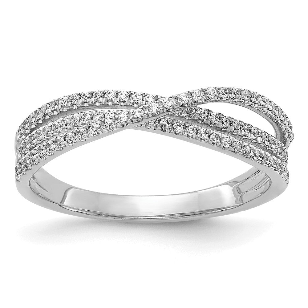 14K White Gold Diamond Ring