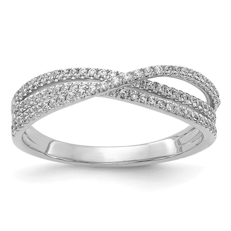 14K White Gold Diamond Ring