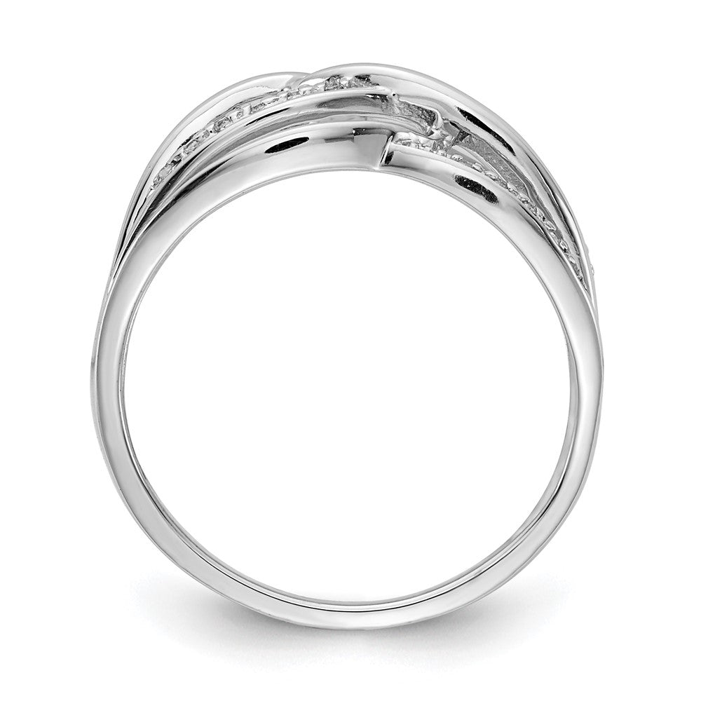 14K White Gold Diamond Ring