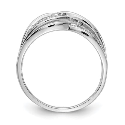 14K White Gold Diamond Ring