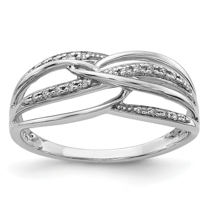 14K White Gold Diamond Ring