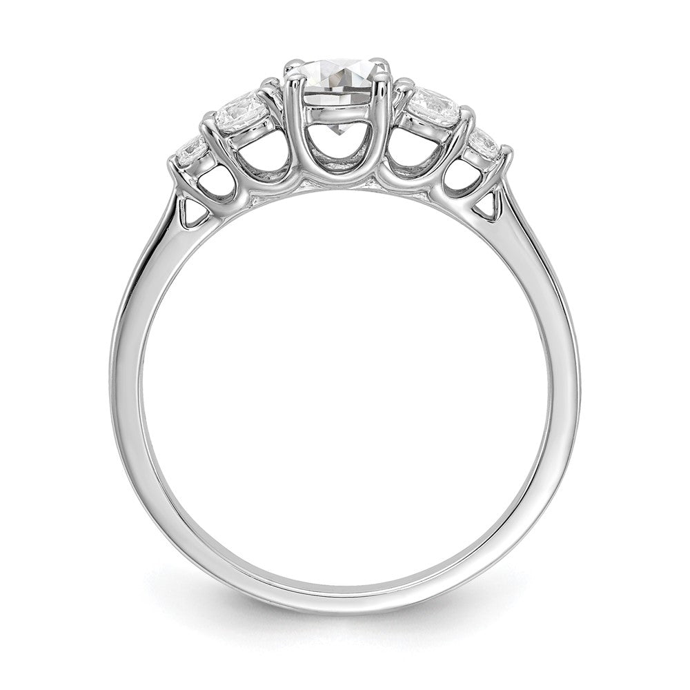 14K White Gold Diamond Eng Ring