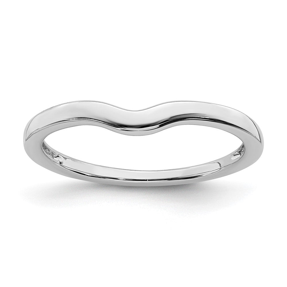 10K White Gold Wedding Set Use Rm6391B 0W & Rm6391E 021 0Waa