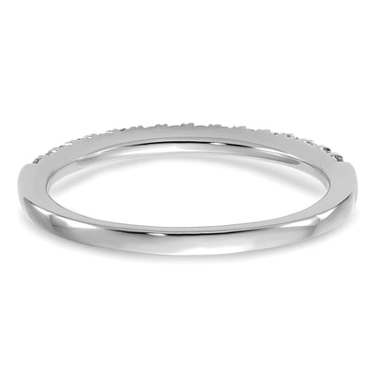 14k White Gold 1/4 Ct. Lab Grown Diamond VS/SI+ G+ Wedding Band Ring