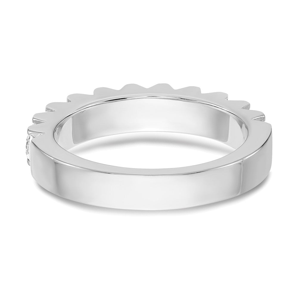 14K White Gold Lab Grown Diamond VS/SI FGH Ring