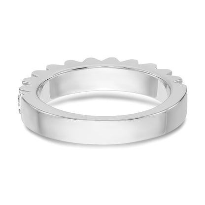 14K White Gold Lab Grown Diamond VS/SI FGH Ring