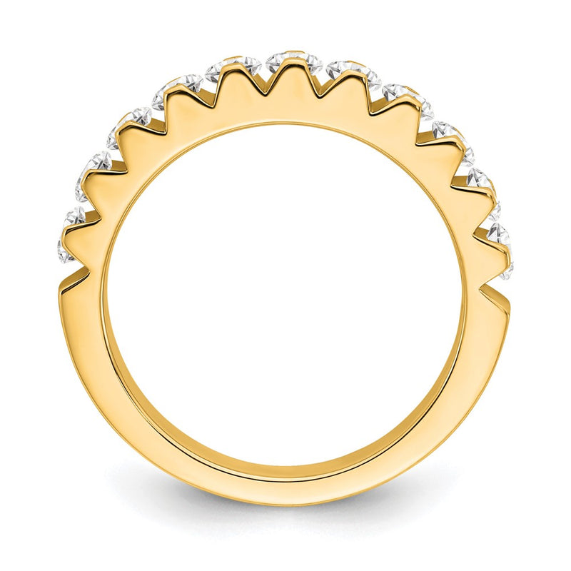 14k Yellow Gold 1 Ct. Lab Grown Diamond VS/SI+ G+ Ring