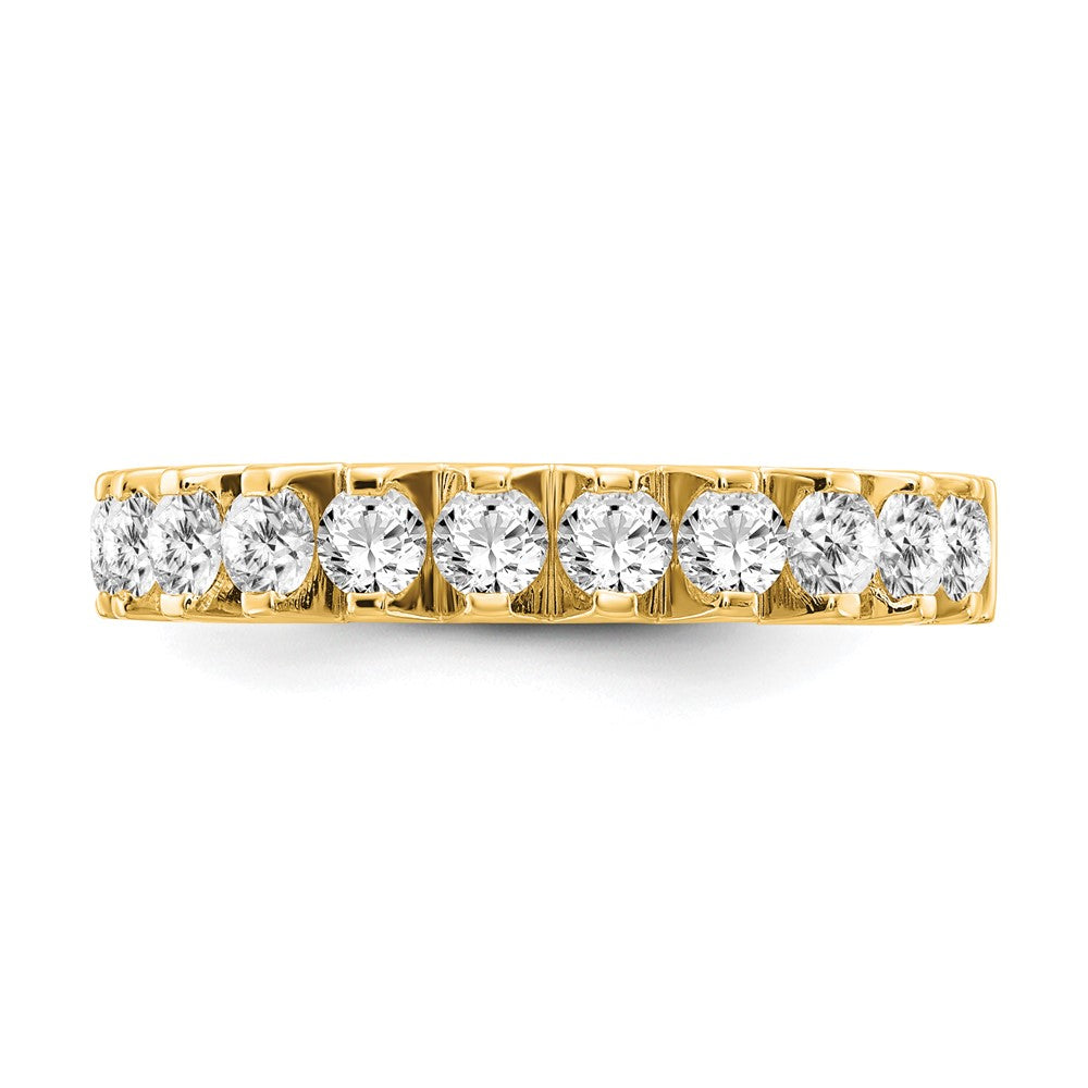 14k Yellow Gold 1 Ct. Lab Grown Diamond VS/SI+ G+ Ring