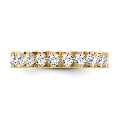 14k Yellow Gold 1 Ct. Lab Grown Diamond VS/SI+ G+ Ring