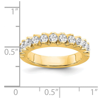 14k Yellow Gold 1 Ct. Lab Grown Diamond VS/SI+ G+ Ring