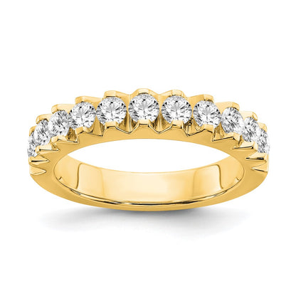 14k Yellow Gold 1 Ct. Lab Grown Diamond VS/SI+ G+ Ring