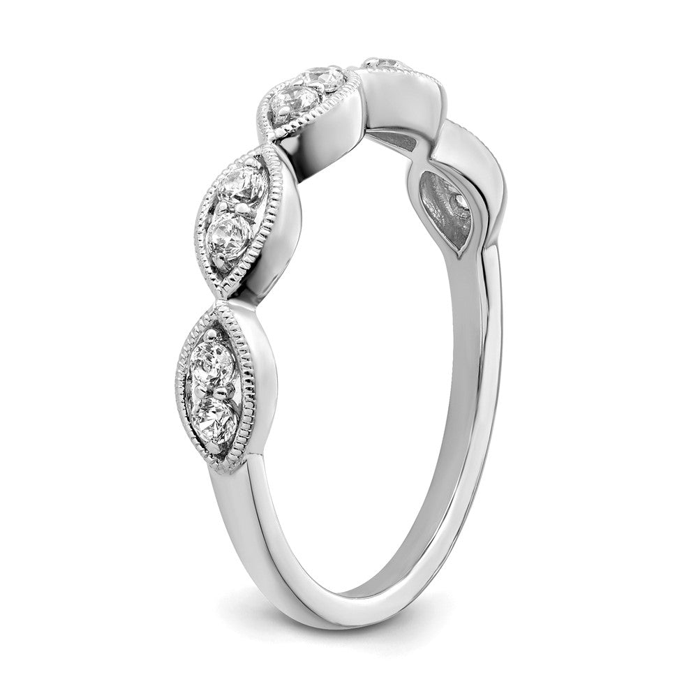 14k White Gold 1/4 Ct. Lab Grown Diamond VS/SI+ G+ Ring