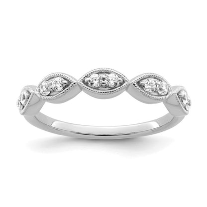 14k White Gold 1/4 Ct. Lab Grown Diamond VS/SI+ G+ Ring