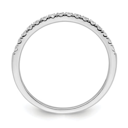 14k White Gold 1/2 Ct. Lab Grown Diamond VS/SI+ G+ Set of Two Wedding Band Rings
