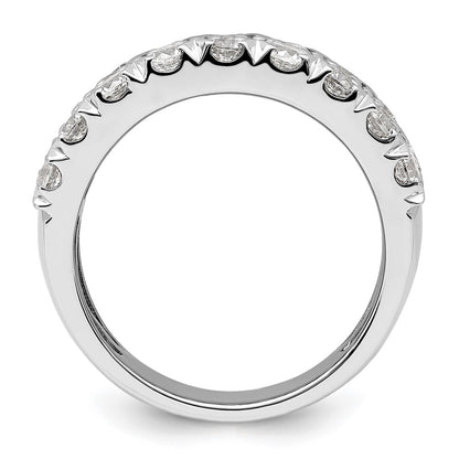 14K White Gold Lab Grown Diamond VS/SI+ G+ Band Ring