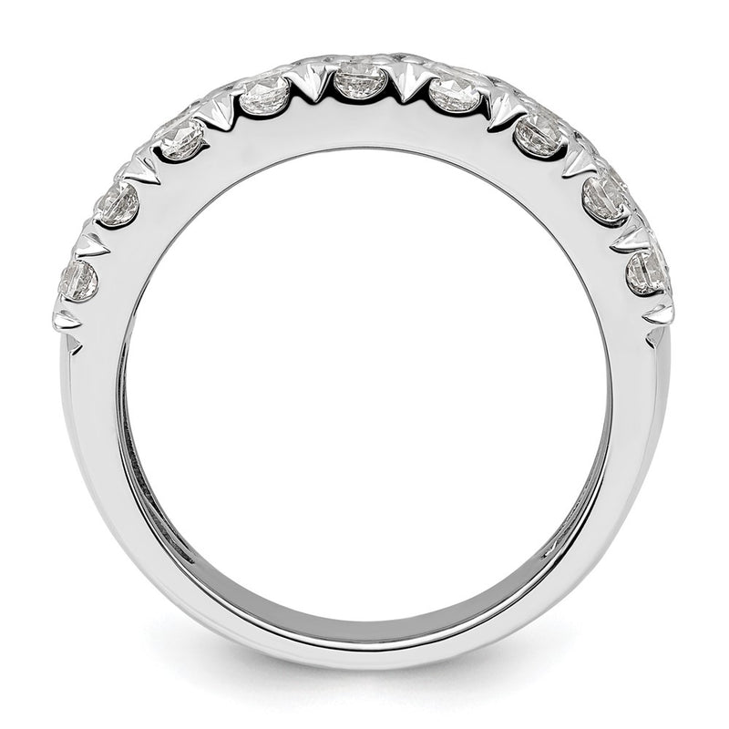 14K White Gold Lab Grown Diamond VS/SI+ G+ Band Ring