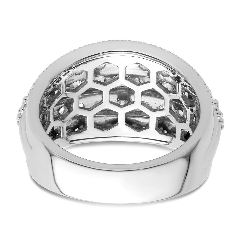 14k White Gold 1 1/2 Ct. Lab Grown Diamond VS/SI+ G+ Fashion Ring