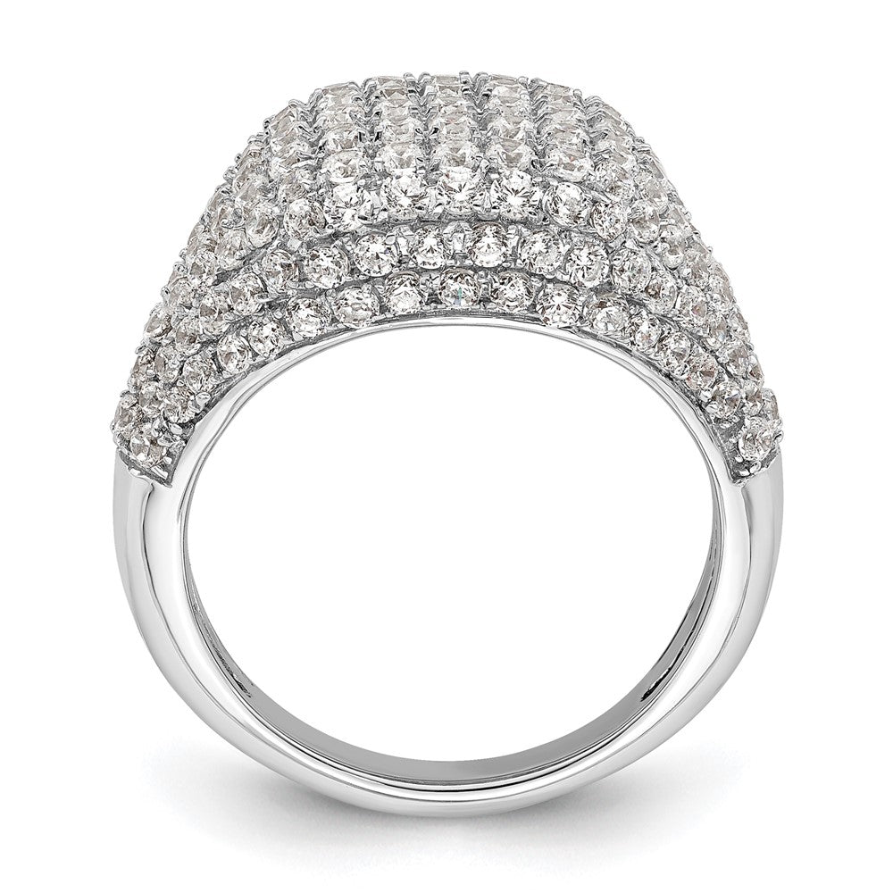 14k White Gold 2 1/4 Ct. Lab Grown Diamond VS/SI+ G+ Cluster Fashion Ring