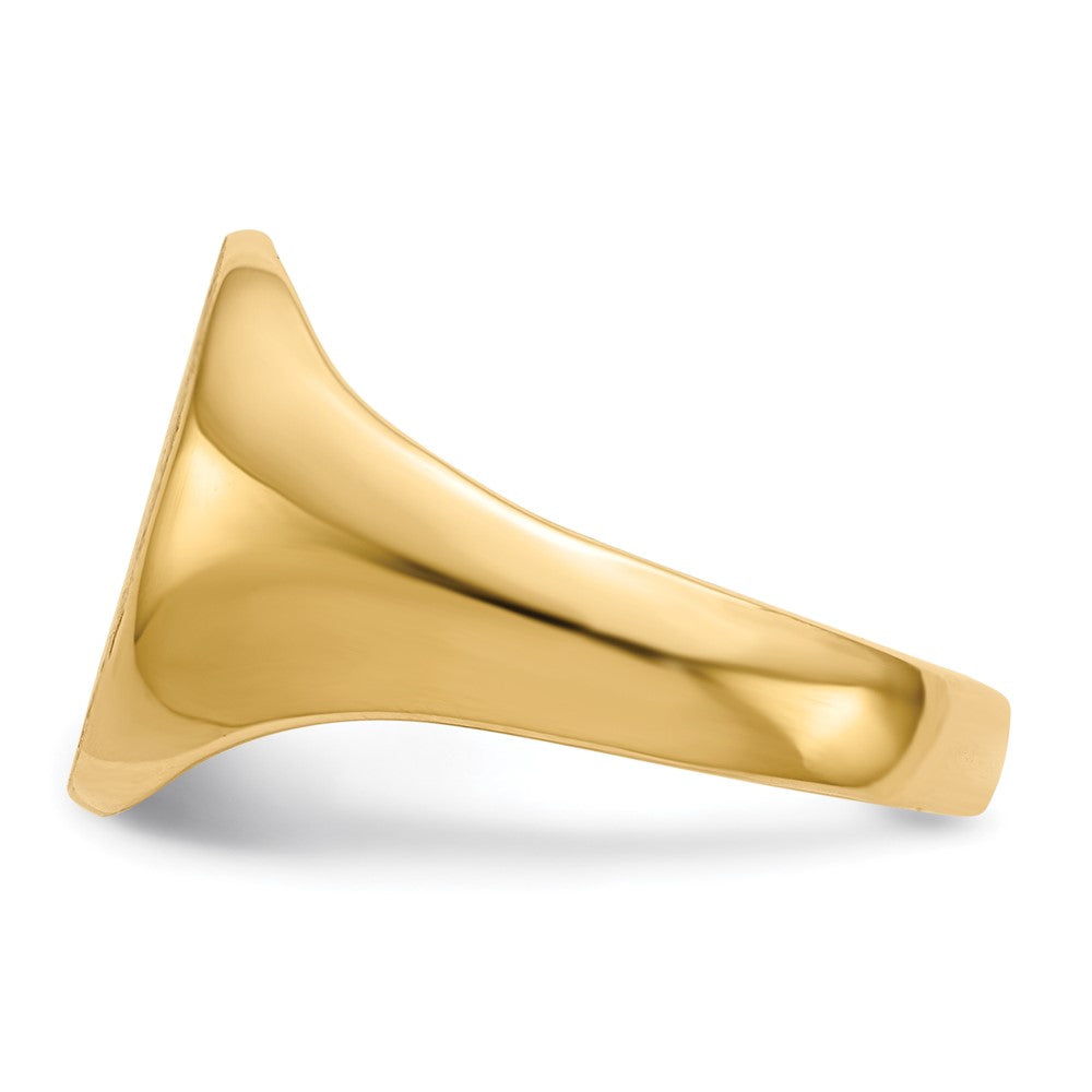 10K Yellow Gold 10Ky Signet Ring