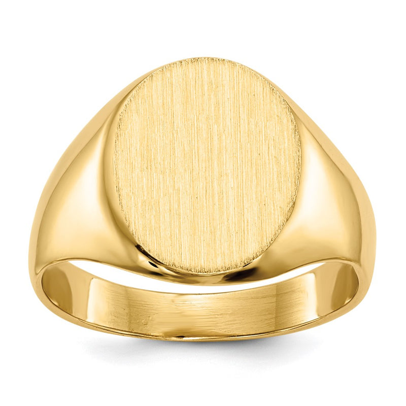 10K Yellow Gold 10Ky Signet Ring