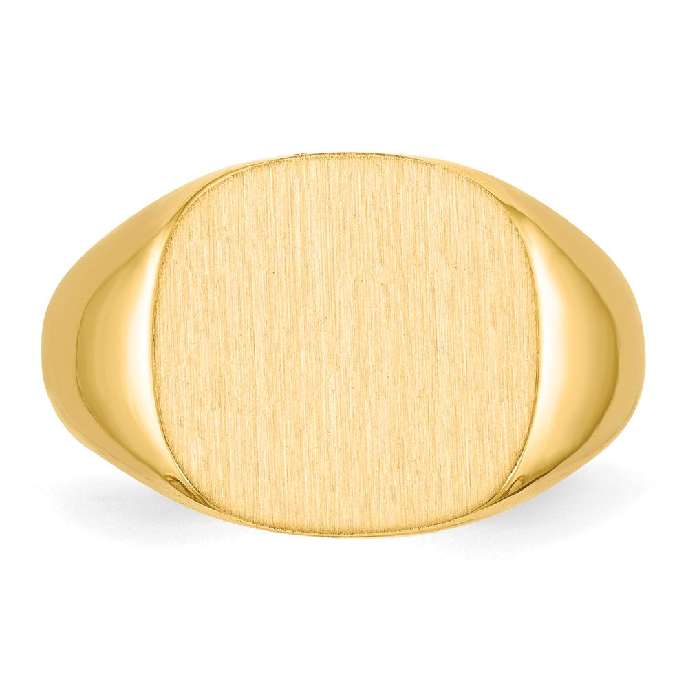 10K Yellow Gold Men's Signet Ring