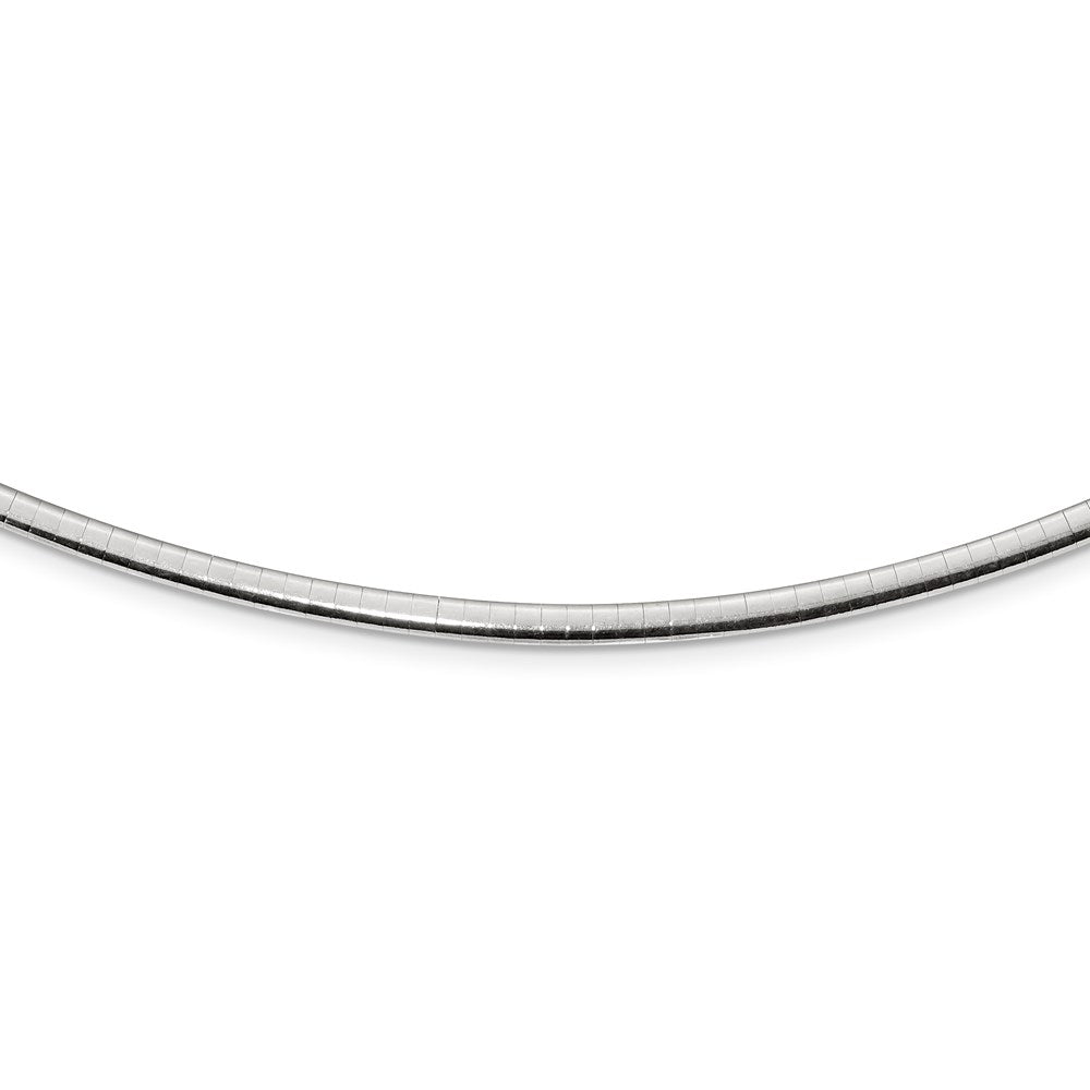 18 Inch Sterling Silver Gold-Pltd 3mm Reversible W/2In Ext Cubetto Chain Necklace