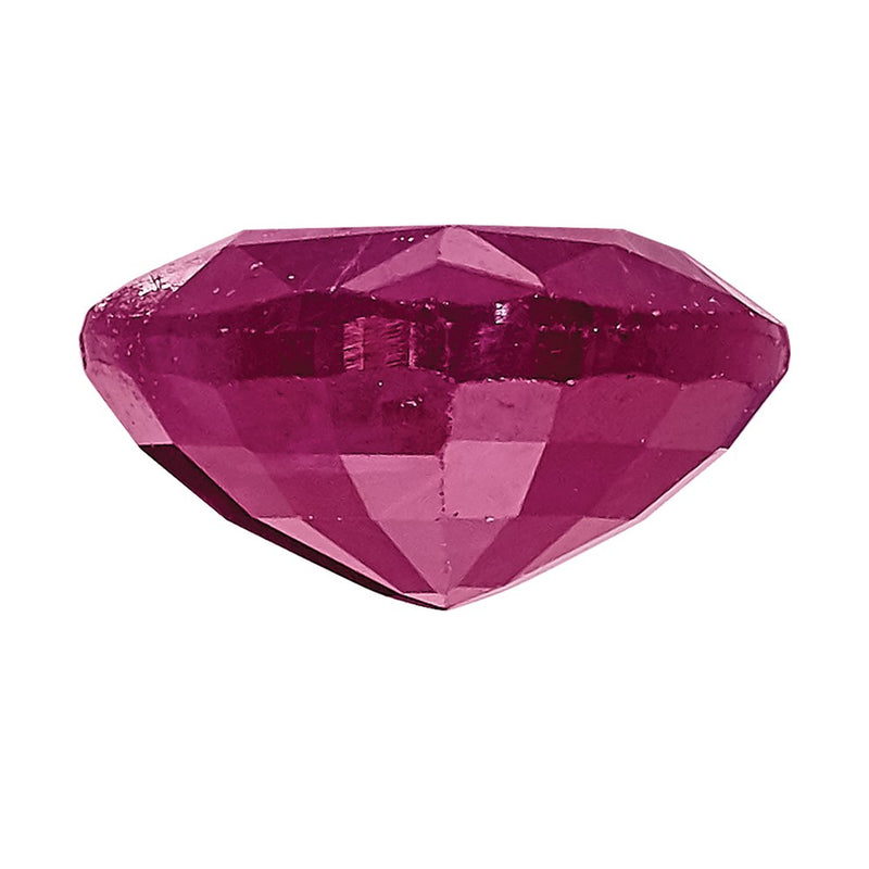 Gemstone Ruby C Quality 5mm Heart