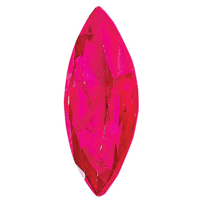 Gemstone Ruby Aa Quality 5X2.5mm Marquise