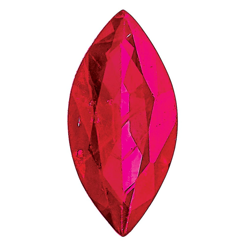 Gemstone Ruby Aa Quality 3X1.5mm Marquise