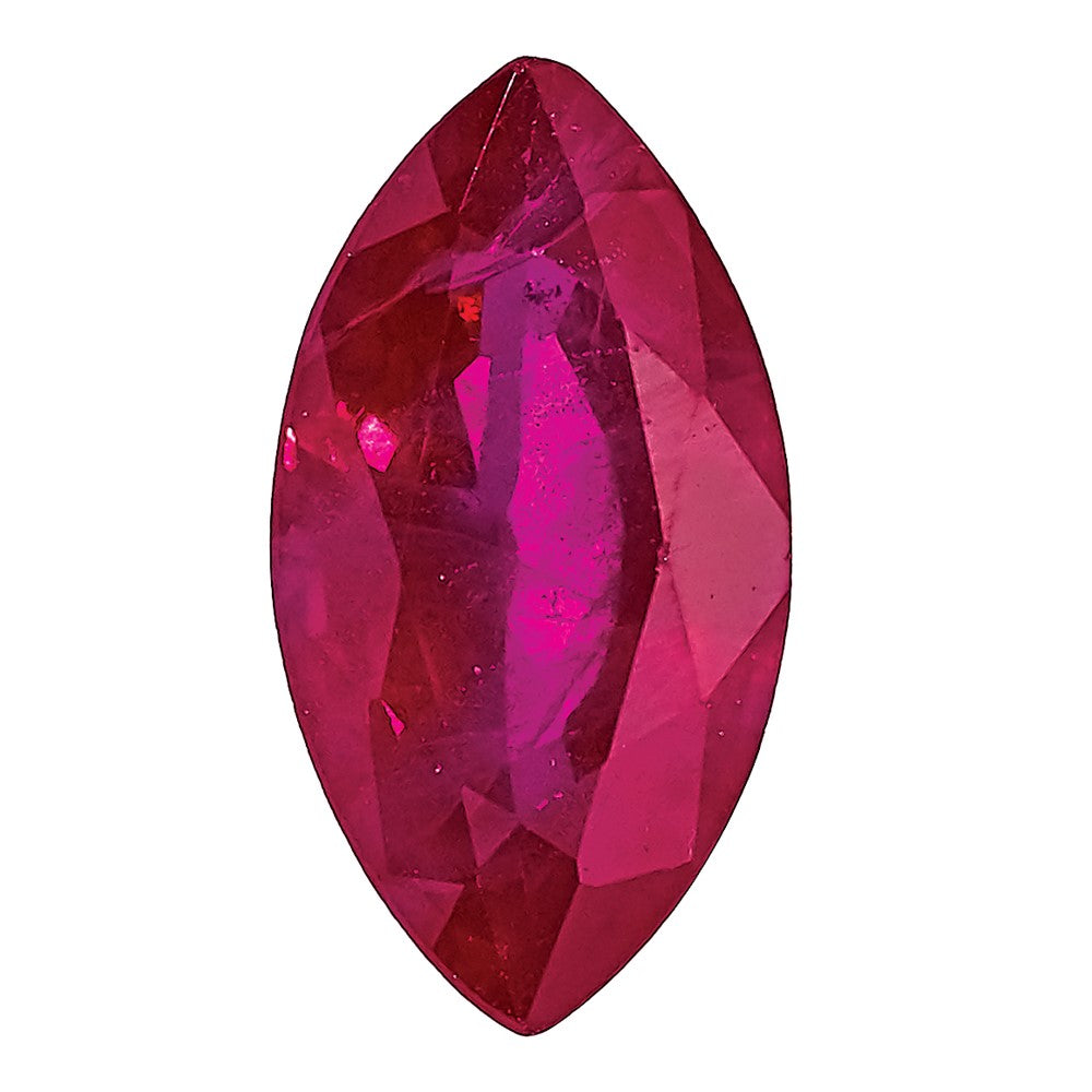 Gemstone Ruby A Quality 3X1.5mm Marquise