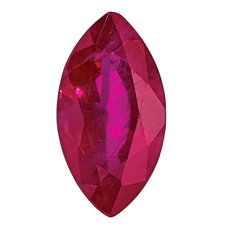 Gemstone Ruby A Quality 3X1.5mm Marquise