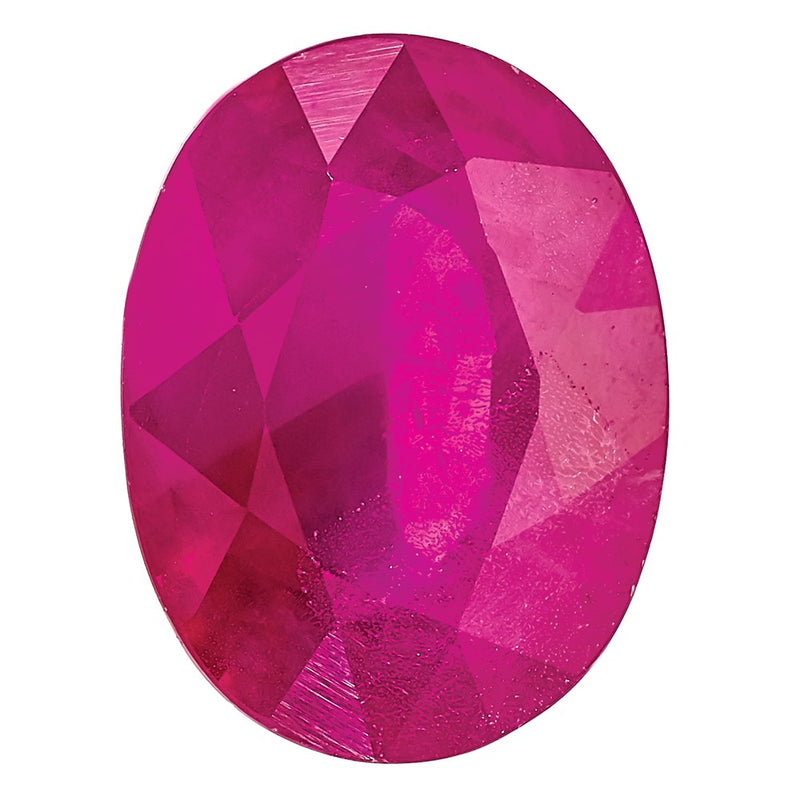 Gemstone Ruby C Quality 6X4mm Oval