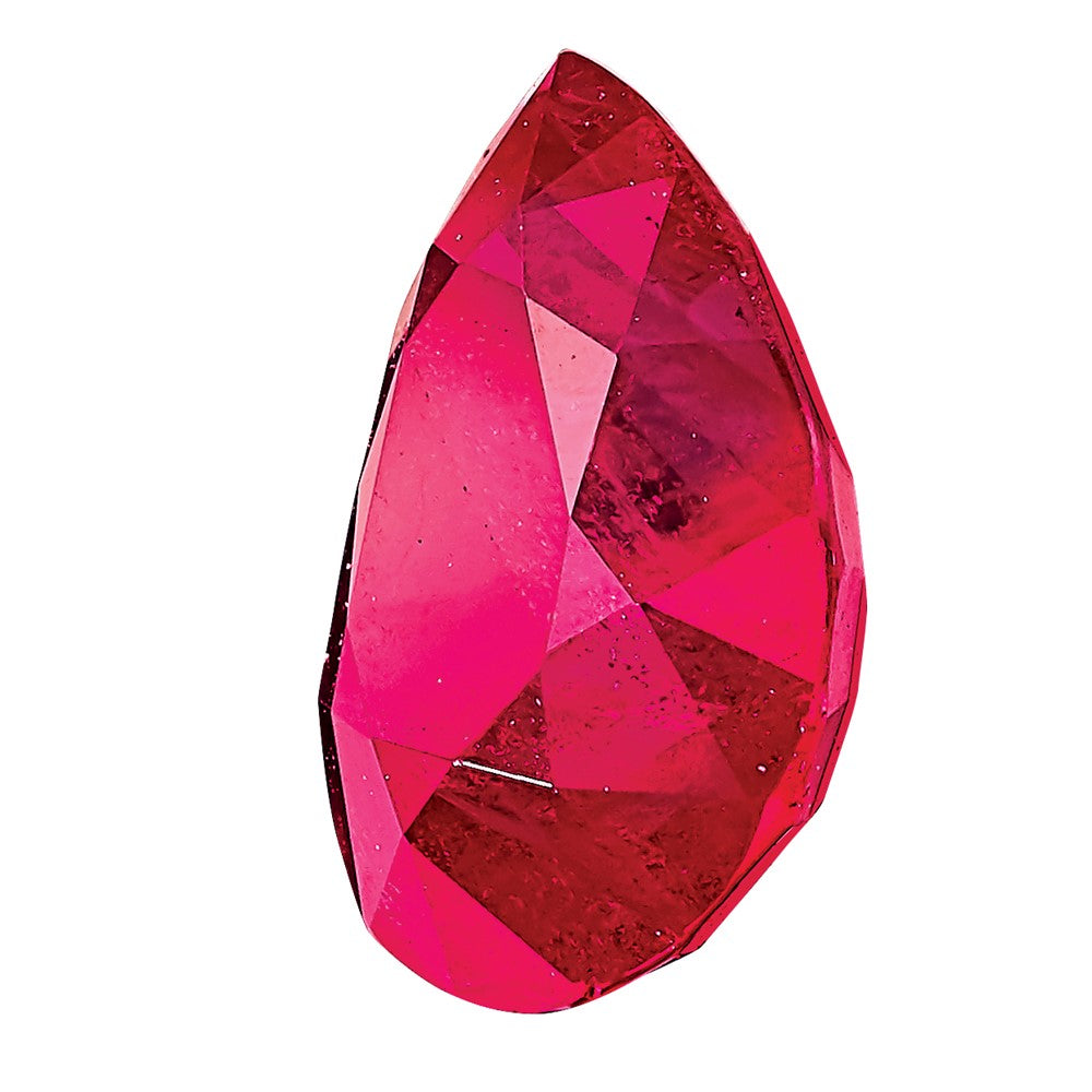 Gemstone Ruby A Quality 7X5mm Pear