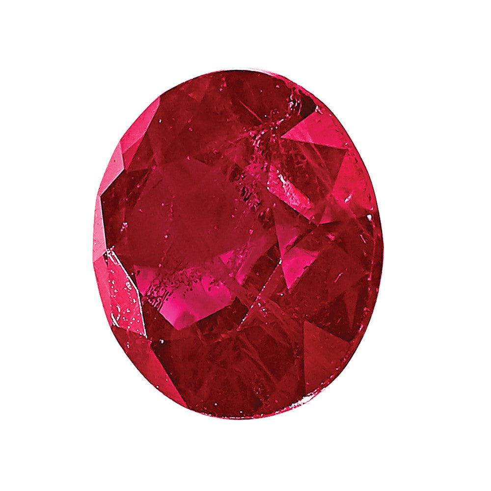Gemstone Ruby A Quality 2mm Round Diamond-Cut