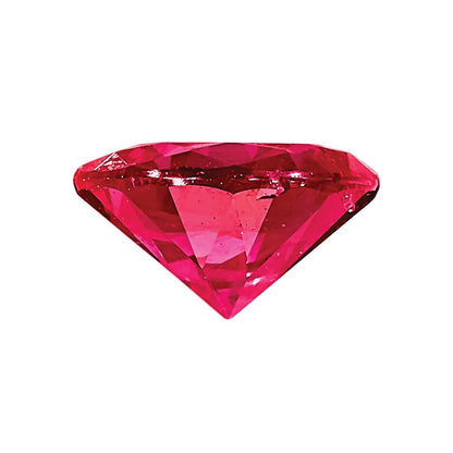 Gemstone Ruby Aa Quality 2mm Round Diamond-Cut