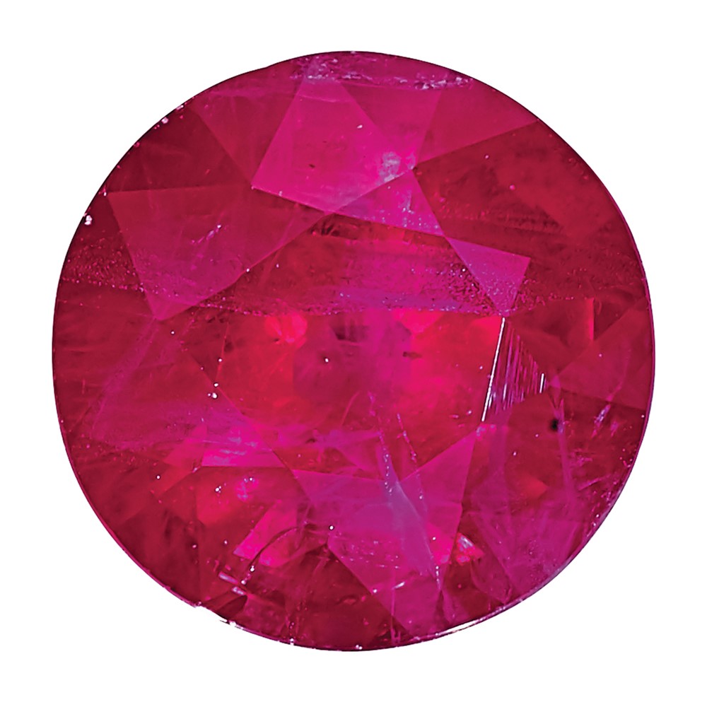 Gemstone Ruby A Quality 4.5mm Round