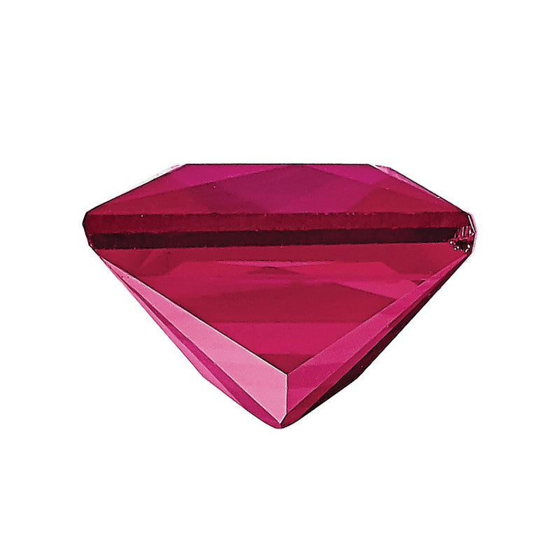 Gemstone Ruby A Quality 3mm Princess