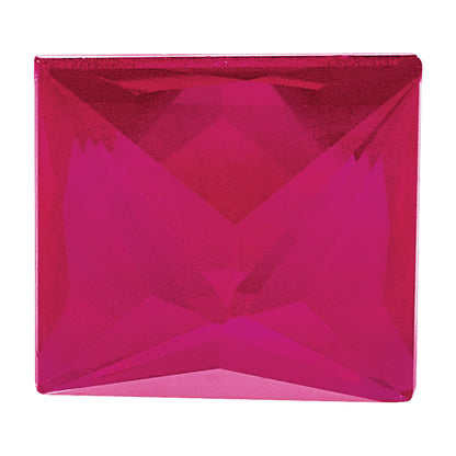 Gemstone Ruby A Quality 2.5mm Princess