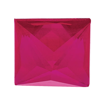 Gemstone Ruby A Quality 2.25mm Princess