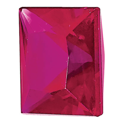 Gemstone Ruby A Quality 2.5mm Princess