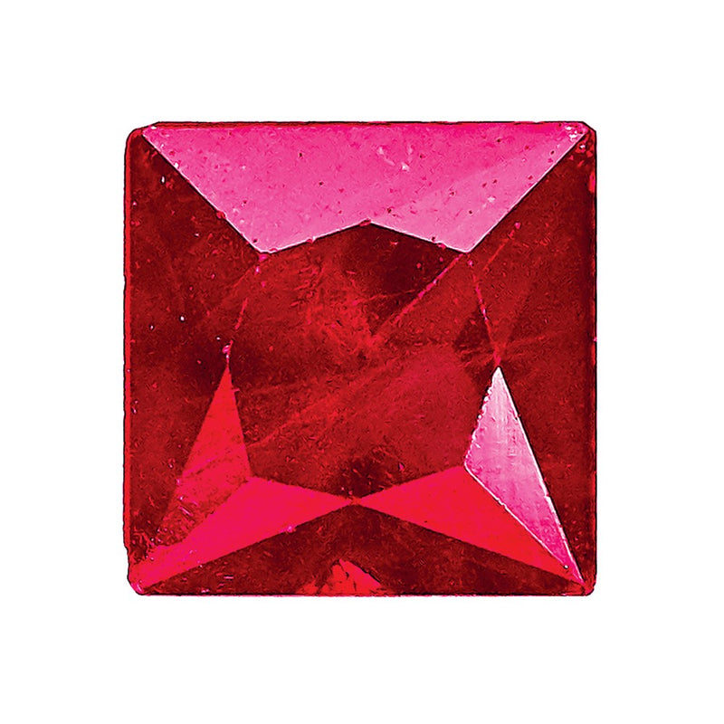 Gemstone Ruby Aa Quality 4mm Princess